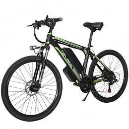 HAOYF Electric Mountain Bike HAOYF Electric Bike Electric Mountain Bike 350W Ebike 26" Electric Bicycle, Adults Ebike with Removable 10 / 15Ah Battery, Professional 27 Speed Gears, 10AH
