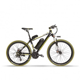 Heatile Electric Mountain Bike Heatile Electric Bicycle Aluminum alloy frame 48V10ah lithium battery 240W high speed brushless motor for daily attendance, sports fitness, hiking, self-driving tour, Yellow