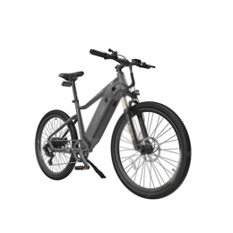 HESND Electric Mountain Bike HESNDddzxc Electric Bicycle C26 Electric Bicycle 250W 48V 10Ah Classical Electric Bike City Road Mountain Ebike Aluminum Alloy E-Bike (Color : Gray)