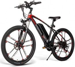 Leifeng Tower Bike High-speed SM26 Electric Mountain Bike for Adults, 350W 21 Speed Ebike 48V 8Ah Lithium-Ion Battery 3 Working Modes, 26" City Bike Bicycles for Men Women
