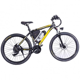 HJHJ Electric Mountain Bike HJHJ Electric mountain bike, 26 inch aluminum alloy city frame (36V 250W) detachable lithium battery 7-speed electric bicycle mechanical disc brake