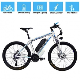 HSART Bike HSART Electric Bike 26 Inches Tire E-Bike with 13Ah Li-Battery 350W Motor 21 Speed 3 Working Modes for Adults Men Women(Blue)