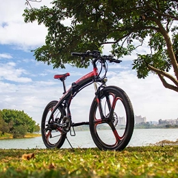 JIMAITeam Bike JIMAITeam New Hot Electric Bicycle TOP880 36V*9.6AH Lithium Battery With Intelligent LCD Screen (Red)