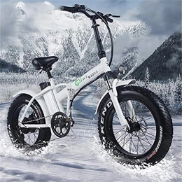 June Electric Mountain Bike June Fat Tire 2-Wheel 500W Electric Bicycle Motor Electric Mountain BikeFolding Booster Bicycle Electric Bicycle With Disc Brakes Suspension Fork Removable Lithium Battery 50km / H