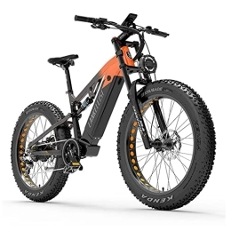 Kinsella Bike Kinsella RV800 Plus motor Bafang VTT electric 48V20AH power 21700 lithium battery (orange black)