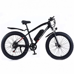 KXY Electric Mountain Bike KXY Adult Electric Bike, Aluminum Electric Mountain Bike, 48V 10AH Detachable Lithium Battery, 500w Motor, 7-Speed City Bike for Men and Women Commuting and Exercising