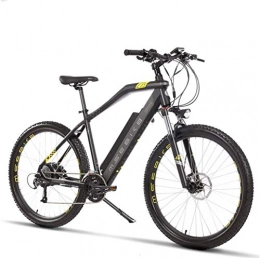 LAMTON Bike LAMTON 27.5 Inch Adult Electric Mountain Bike, Aerospace grade aluminum alloy Electric Bicycle, 400W Electric Off-Road Bikes, 48V Lithium Battery (Color : B)
