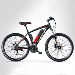 LBYLYH Electric Mountain Bike LBYLYH Adult Mensberg electric bicycle, 250W electric bikes, 27-speed off-road electric bicycle, 36V lithium battery, B, 10AH