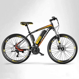 LBYLYH Electric Mountain Bike LBYLYH Adult Mountain Electric Bike Men, 27 speed off-road electric bicycle, 250W electric bikes, 36V lithium battery, A, 10AH