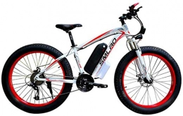 Leifeng Tower Bike Leifeng Tower High-speed 48V 350W Electric Mountain Bike 21 Speeds E-Bike 26'' Fat Tire Full Suspension 13AH Removable Lithium-Ion Battery Urban Commute Beach Cruiser for Adults Men Women