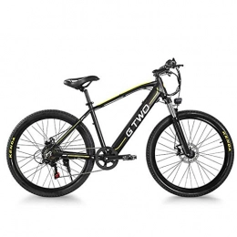 LJ Electric Mountain Bike LJ Adult Electric Off Road MTB, Aluminum Alloy Frame 26 / 27.5 Inches Electric Bike 48V / 9.6Ah Lithium Battery / 350W Electric Car Maximum Speed 25 Km / H, Black, 26 Inches, Black, 26 inches