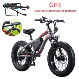 LMJ-XC Mountain E-bike 7 Speeds 20 inch Snow Wide tire Bike 36V/250W MJD system waterproof technology Removable Lithium Battery