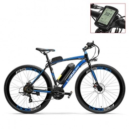 LP-LLL Electric Mountain Bike LP-LLL Electric Bikes - Pedal Assist Electric Bike, 300W Motor, 36V 20Ah Battery, Aluminium Alloy Airfoil-shaped Frame, Both Disc Brake, 20-35km / h, Road Bicycle