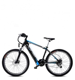 LUO Bike LUO Beach Snow Bicycle, Adult Mountain Bike, 48V 10Ah Lithium Battery, 400W Teenage Bikes, 27 Speed Off-Road Bicycle, 26 inch Wheels, A, B