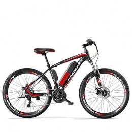 LYRWISHLY Electric Mountain Bike LYRWISHLY 26.5 Inch Electric Bicycle 250W Mountain Bike 36V Waterproof And Dustproof Lithium-ion Battery For Outdoor Cycling Travel Work Out (Color : Red)