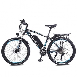 LYRWISHLY Bike LYRWISHLY 26" Electric Mountain Bike For Adults, 350W E-bike With 36V 13Ah Lithium-Ion Battery For Adults, Professional 27 Speed Transmission Gears (Color : Black)