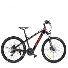 LYRWISHLY Electric Mountain Bike LYRWISHLY Adult ForElectric Bikes, Aluminum Alloy Ebikes Bicycles all Terrain, 27.5" 48V 17Ah Removable Lithium-Ion Battery Mountain Ebike For Mens (Color : Red)
