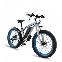 LYUN Electric Bikes for Adults Men 1000W 26 Inch Fat Tire Electric Bike 48V 18Ah Removable Lithium Battery Electric Bicycle Beach Ebike (Color : G, Size : One 18AH battery)