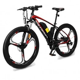 LZMXMYS Bike LZMXMYS electric bike, Adult Electric Bikes, High Carbon Steel Ebikes Bicycles All Terrain, 26" 36V 12Ah Removable Lithium-Ion Battery Mountain Ebike For Mens (Size : Integratedwheel 12Ah)
