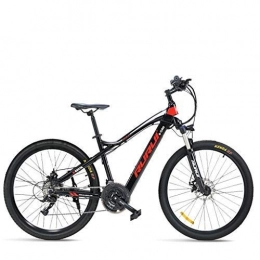 LZMXMYS Electric Mountain Bike LZMXMYS electric bike, Adult ForElectric Bikes, Aluminum Alloy Ebikes Bicycles all Terrain, 27.5" 48V 17Ah Removable Lithium-Ion Battery Mountain Ebike For Mens (Color : Red)