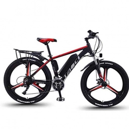 LZMXMYS Electric Mountain Bike LZMXMYS electric bikeMagnesium Alloy Integrated Tire Electric Bike 26In Mountain E-Bike, 21Speed Variable Speed Electric Bicycle with Removable 13AH Lithium-Ion Battery for Men Women Adults