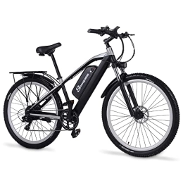 Shengmilo Electric Mountain Bike M90 Adult Electric Bike 29 Inch Mountain Bike 48V 17Ah Removable Lithium Battery Front & Rear Hydraulic Brake (Plus 1 Spare Battery)