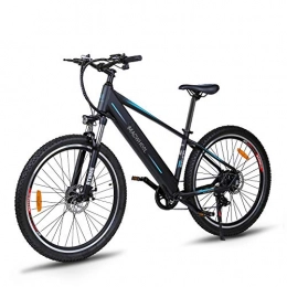 MACWHEEL Bike Macwheel 27.5" Electric Mountain Bike, Removable 36V / 12.5Ah Battery Integrated with Frame, Shimano 7-Speed, Suspension Fork, Front Suspension, Tektro Dual Disc Brakes for Sport Cycling