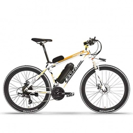 MERRYHE Electric Mountain Bike MERRYHE Electric Bicycle 26 inch 48V10AH City Bicycle Electric Mountain Bike Adult Moped Removable Lithium Battery, B-48V10ah