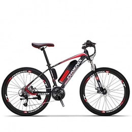 MIAOYO Bike MIAOYO Electric Mountain Bike for Adult, 27 Speed 26 Inch Wheels, 36V Lithium Battery, High-Strength Steel Frame Offroad Electric Bicycle, c
