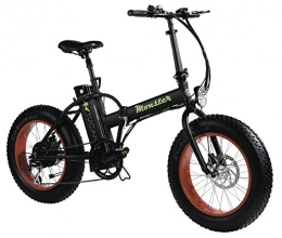 Marnaula, S.L Electric Mountain Bike MONSTER 20 - The Folding Electric Bike - Wheel 20" - Motor 500W, 48V-12ah - LCD on-board computer with 3 help levels - Chassis: Aluminium (BLACK)