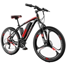 MRMRMNR Electric Mountain Bike MRMRMNR 36V 250W 10AH Mountain Electric Bicycle 26in Electric Bikes For Adults 27-speed Variable Moped, 3 Riding Modes, Power Off + Front And Rear Disc Brakes, Height 160-180cm