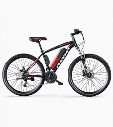 MU Electric Bike, 26" Mountain Bike for Adult, All Terrain 27-Speed Bicycles, 36V 50Km Pure Battery Mileage Detachable Lithium Ion Battery,B Electric 40Km/Hybrid 90Km