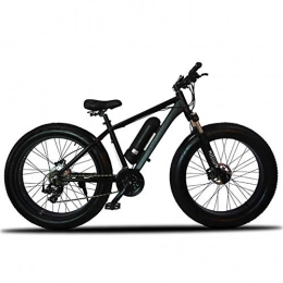 MYRCLMY Electric Mountain Bike MYRCLMY Adult Bicycle, 26-Inch 21-Speed 350W Wide Tire, Electric Snow And Beach Tourism, Lithium Battery Electric Power Bicycle, Aluminum Alloy Material, D