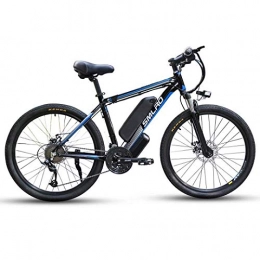 N / A Electric Mountain Bike N / A Electric Bikes for Adults, 26'' 350 / 500 / 1000W Mountain Bike, Aluminum Alloy E-bike Bicycles with 48V 13Ah Removable Lithium-Ion Battery, 21-speeds Shimano Professional Transmission.