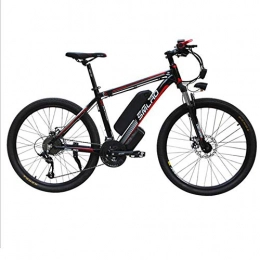 Oito Electric Mountain Bike Oito Electric Mountain Bike Bicycle Lithium Battery Aluminum Frame LCD Digital Display Control Mechanical Disc Brake Intelligent Brushless Toothed Motor, Black, 48V15AH500W29