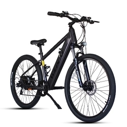  Bike Panther E-MTB 27.5" Electric Bicycle: Black
