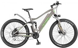 PARTAS Electric Mountain Bike PARTAS Sightseeing / Commuting Tool - Electric Bicycle For Adult 27.5'' 36V 10Ah / 14Ah Removable Lithium Battery 7 Speed Electric Mountain Bike, For Sports Outdoor (Color : Gray)