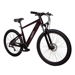 QDWRF Electric Mountain Bike QDWRF Electric Bike, 27.5"Electrically Assisted Bike, 250W 36V / 10.4Ah Lithium-ion Battery Built Into the Frame, Double Disc Brakes, Black