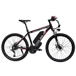 Qinmo Electric Mountain Bike Qinmo Electric bicycle, 26'' E-Bike 350W Electric Mountain Bike with 48V 10AH Removable Lithium-Ion Battery 32Km / H Max-Speed 3 Working Modes 21-Level Shift Assisted (Black)