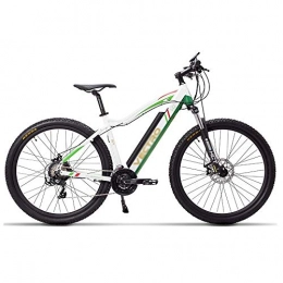 Qinmo Electric Mountain Bike Qinmo Electric mountain bike, 29-inch electric bike, with removable 36V 13AH lithium ion battery, suitable for men, women, outdoor sports riding (Color : White)