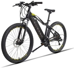 RDJM Electric Mountain Bike RDJM Ebikes 27.5 Inch 48V Mountain Electric Bikes for Adult 400W Urban Commuting Electric Bicycle Removable Lithium Battery, 21-Speed Gear Shifts