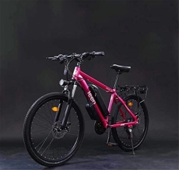 RDJM Electric Mountain Bike RDJM Ebikes, Adult 26 Inch Electric Mountain Bike, 36V Lithium Battery Aluminum Alloy Electric Bicycle, LCD Display Anti-Theft Device 27 speed (Color : A, Size : 10AH)