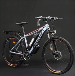 RDJM Electric Mountain Bike RDJM Ebikes, Adult 26 Inch Electric Mountain Bike, 36V Lithium Battery High-Carbon Steel 27 Speed Electric Bicycle, With LCD Display (Color : C, Size : 100KM)