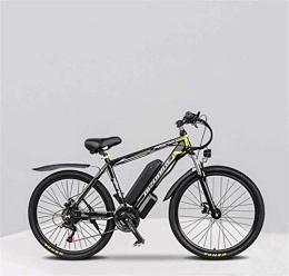 RDJM Electric Mountain Bike RDJM Ebikes, Adult 26 Inch Electric Mountain Bike, 48V Lithium Battery Aluminum Alloy Electric Bicycle, 27 Speed With LCD Display / Oil Brake (Size : 10AH)