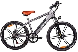 RDJM Electric Mountain Bike RDJM Ebikes, Adult 26 Inch The New Upgrade Electric Mountain Bikes, Aluminum Alloy Electric Bicycle, 48V Lithium Battery / LCD Display / 6 Gears Electric Power Assist (Color : A)
