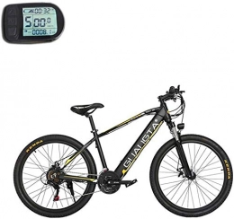 RDJM Electric Mountain Bike RDJM Ebikes, Adult 27.5 Inch Electric Mountain Bike, 48V Lithium Battery, Aviation High-Strength Aluminum Alloy Offroad Electric Bicycle, 21 Speed (Color : A, Size : 60KM)
