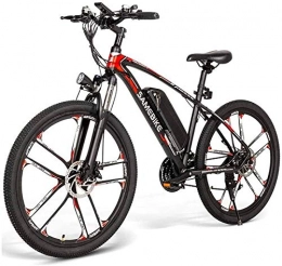 RDJM Electric Mountain Bike RDJM Ebikes, Electric Mountain Bike 26" 48V 350W 8Ah Removable Lithium-Ion Battery Electric Bikes for Adult Disc Brakes Load Capacity 100 Kg