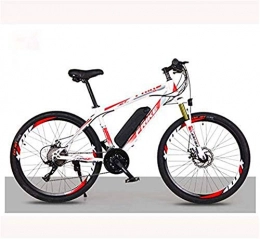 RDJM Electric Mountain Bike RDJM Ebikes, Electric Mountain Bike for Adults, 26 Inch Electric Bike Bicycle with Removable 36V 8AH / 10 AH Lithium-Ion Battery, 21 / 27 Speed Shifter (Color : C, Size : 21 speed 36V8Ah)