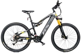 RDJM Electric Mountain Bike RDJM Ebikes, Mountain Electric Bikes, 27.5inch wheel Adult Bicycle 27 speed Offroad Bike Sports Outdoor (Color : Gray)