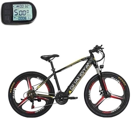 RDJM Electric Mountain Bike RDJM Electric Bike, 26 Inch Adult Electric Mountain Bike, 48V Lithium Battery, Aluminum Alloy Offroad Electric Bicycle, 21 Speed Magnesium Alloy Wheels (Color : A, Size : 60KM)